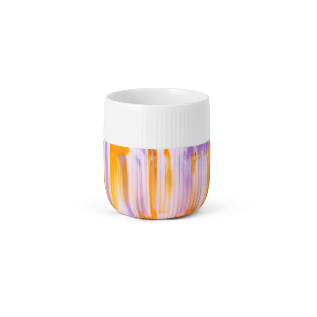 Fluted Contrast Mug | Morning Sky Marble - Royal Copenhagen - bluecashew kitchen homestead