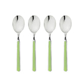 Fantasia Moka Spoon | Acid Green - Mepra SPA - bluecashew kitchen homestead