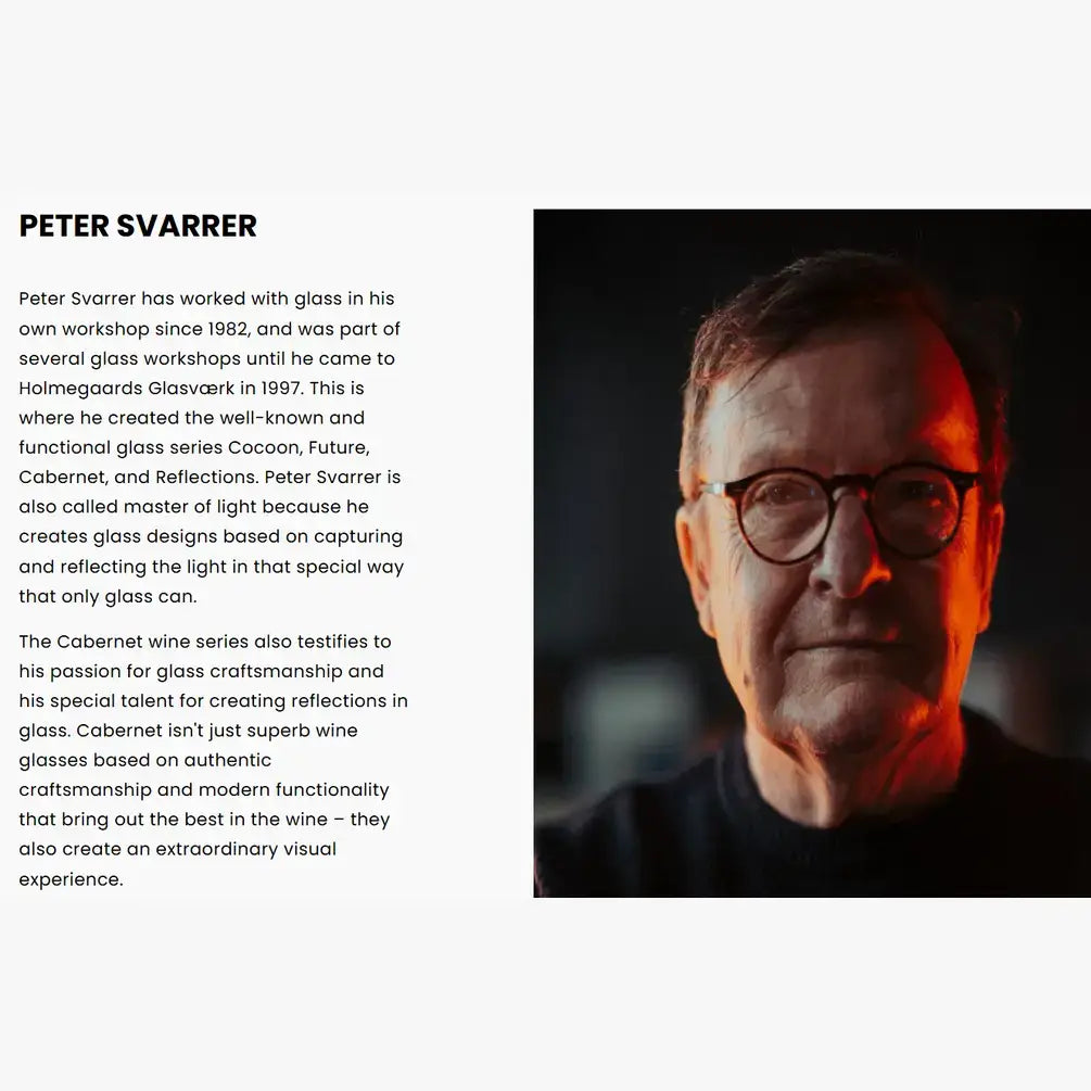 Holmegaard - Cabernet - Glass Wine Decanter - 57.5 oz - Danish Design Collective - bluecashew kitchen homestead