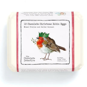 Christmas Robin Chocolate Eggs - Ameico - bluecashew kitchen homestead