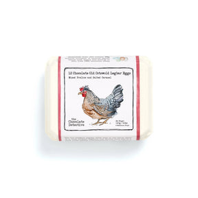 Old Cotswold Legbar Chocolate Eggs - Ameico - bluecashew kitchen homestead
