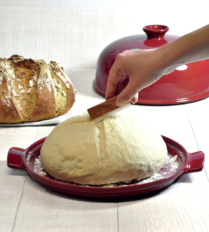 Bread Cloche | Burgundy - emile henry - Bluecashew Kitchen Homestead