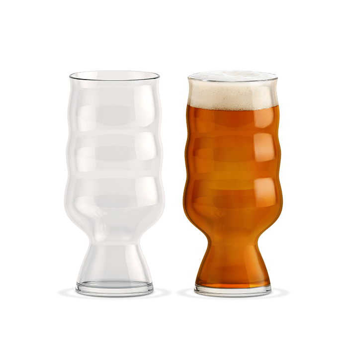 Holmegaard & Mikkeller - IPA Beer Glasses - 16.9 oz-Set of 2 - Danish Design Collective - bluecashew kitchen homestead