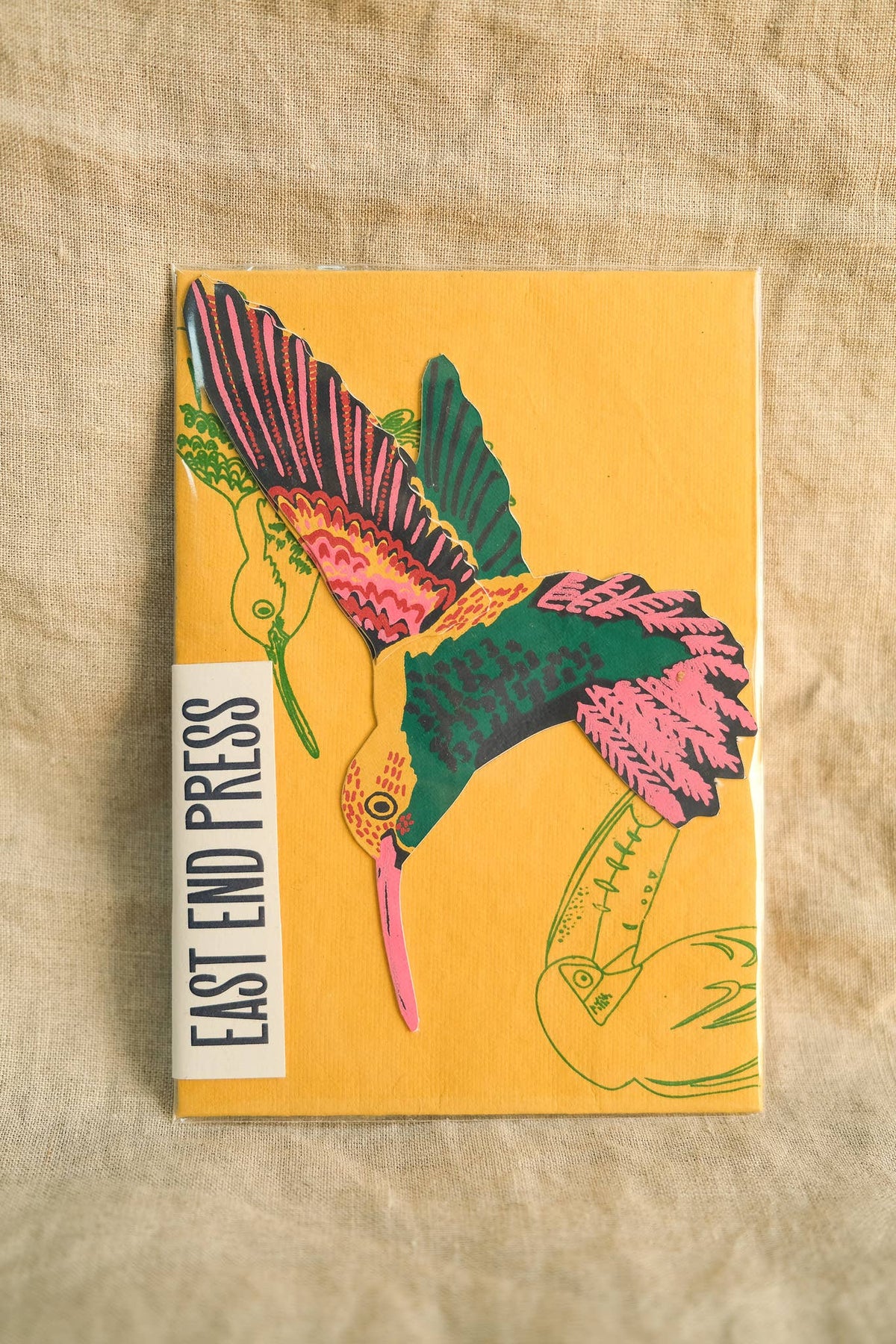 Hummingbird Greeting Card: C6 - East End Press - Bluecashew Kitchen Homestead