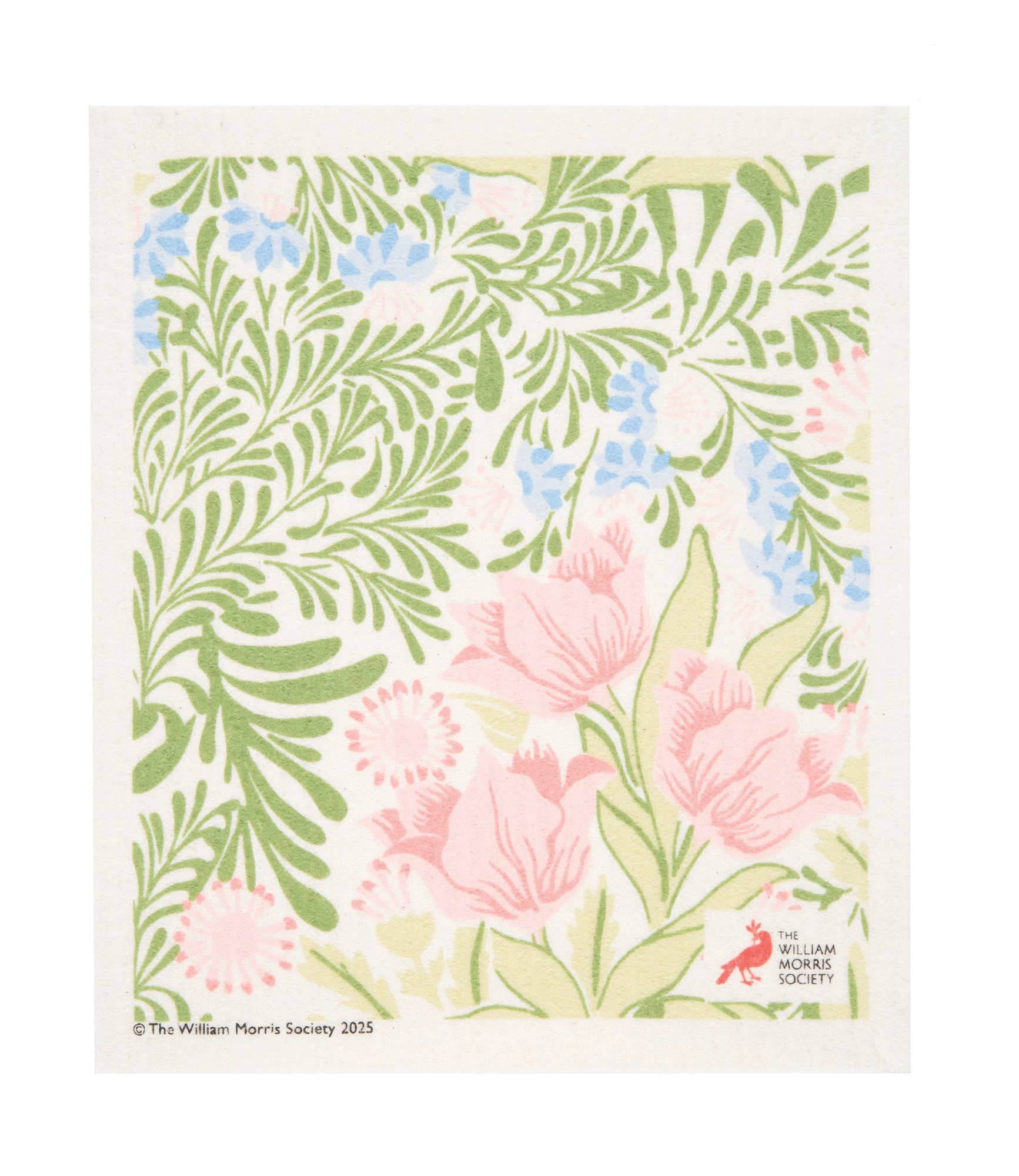 William Morris Bower Swedish Dishcloth