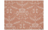 Damask Placemat | Burnt Coral - Chilewich - Bluecashew Kitchen Homestead