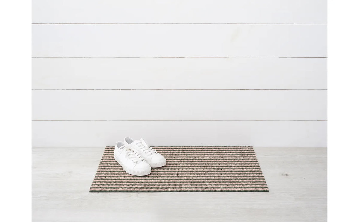 Breton Stripe Shag Doormat | Malibu