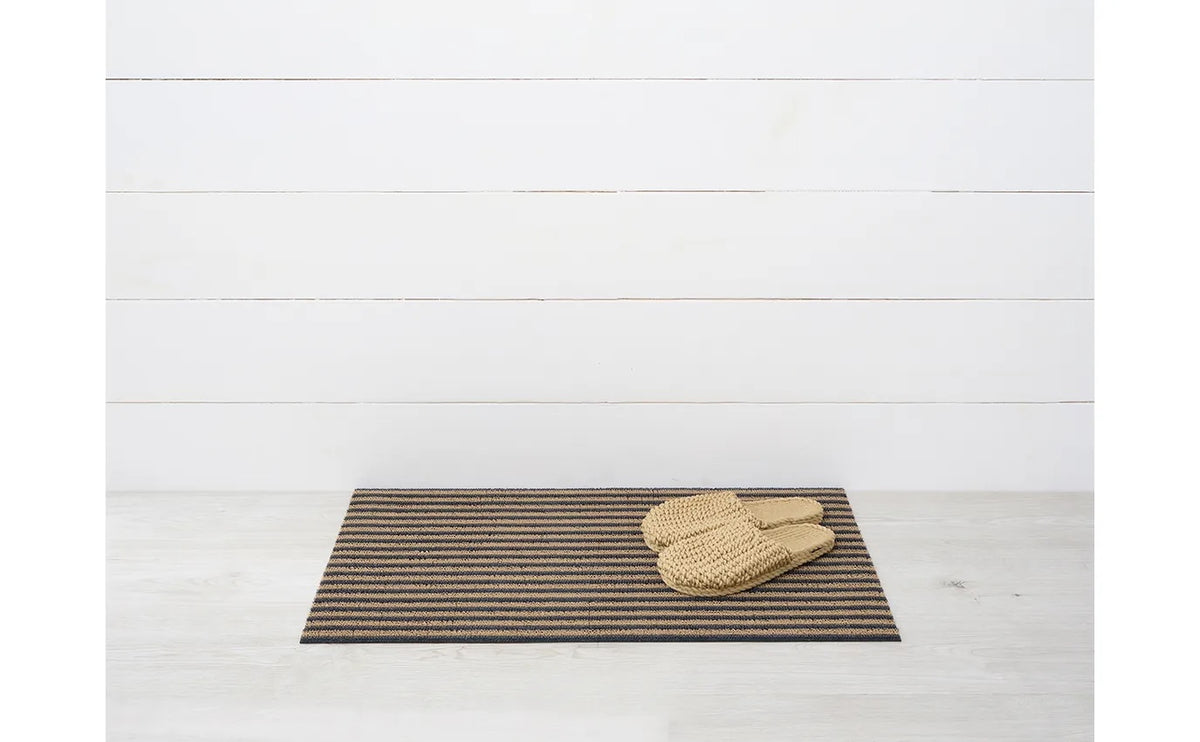 Breton Stripe Shag Doormat | Coast