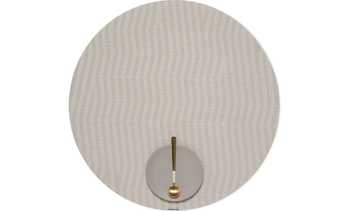 Dune Round Placemat | Canvas