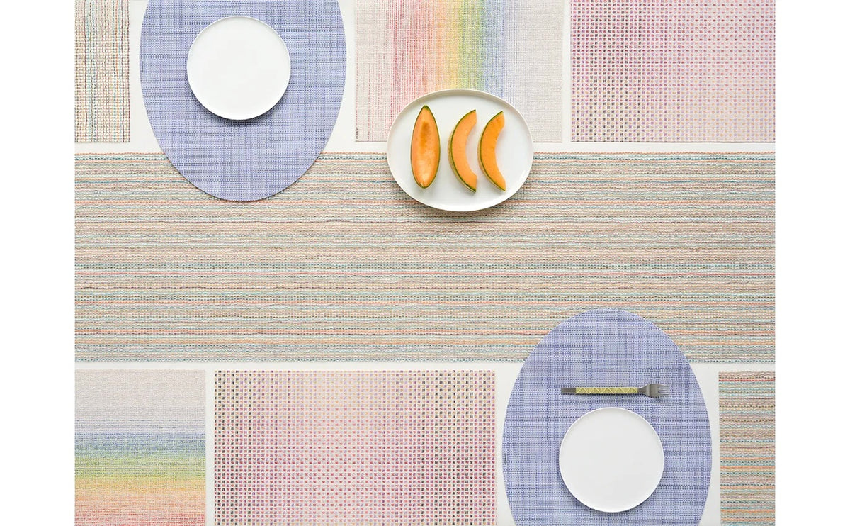 Lattice Table Runner | Sorbet