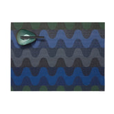 Wiggle Placemat | Deep Sea - Chilewich LLC - bluecashew kitchen homestead