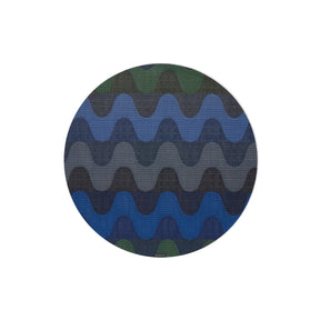 Wiggle Round Placemat | Deep Sea - Chilewich LLC - bluecashew kitchen homestead