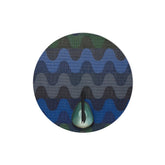 Wiggle Round Placemat | Deep Sea - Chilewich LLC - bluecashew kitchen homestead