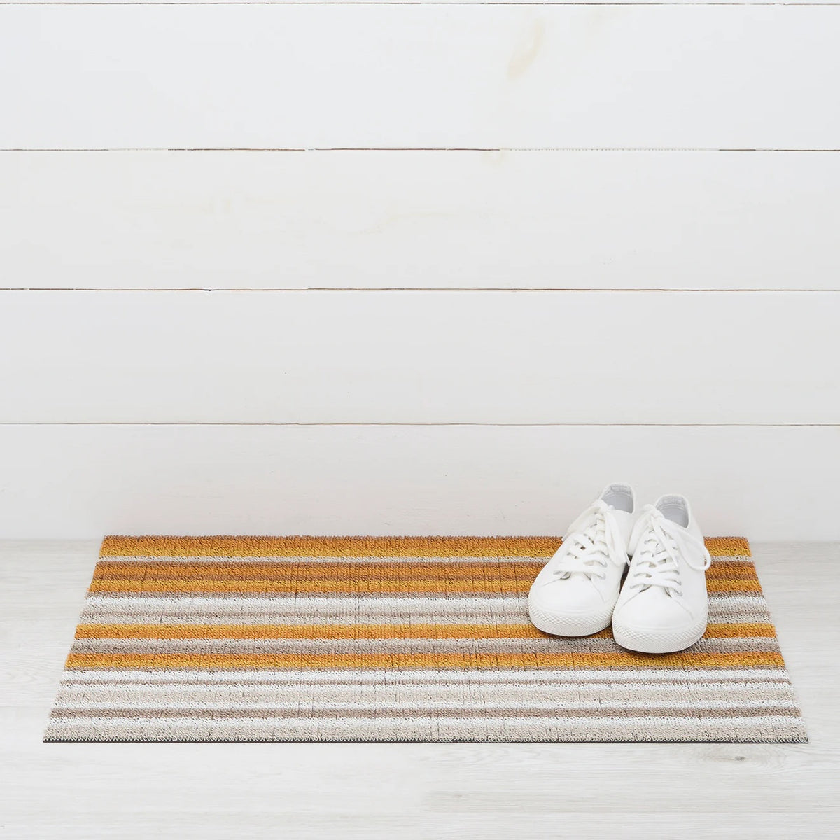 Horizon Stripe Shag Doormat | Desert - Chilewich LLC - bluecashew kitchen homestead