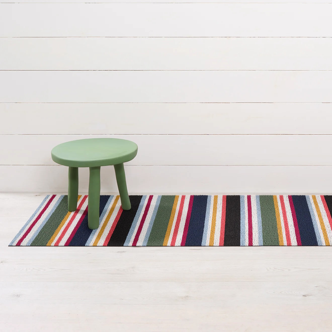Shuffle Stripe Shag Runner | Petunia