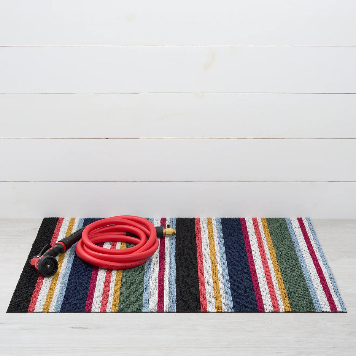 Shuffle Stripe Shag Utility Mat | Petunia - Chilewich LLC - bluecashew kitchen homestead