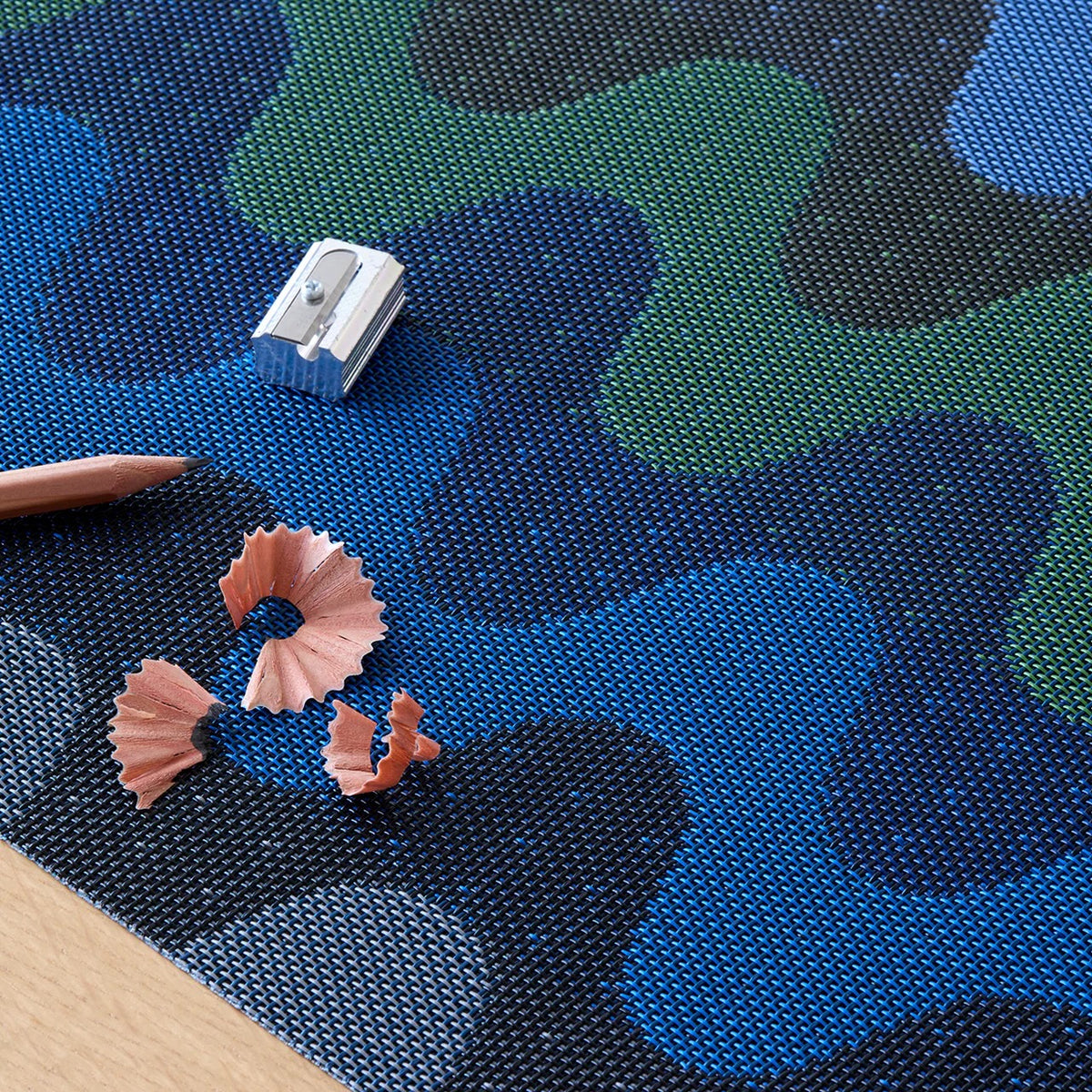 Wiggle Placemat | Deep Sea - Chilewich LLC - bluecashew kitchen homestead