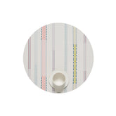 Applique Round Placemat | Almond