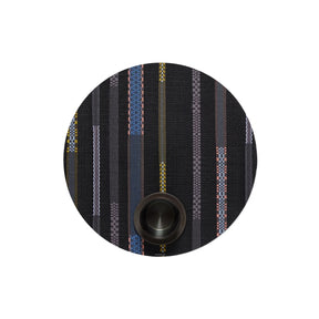 Applique Round Placemat | Nero