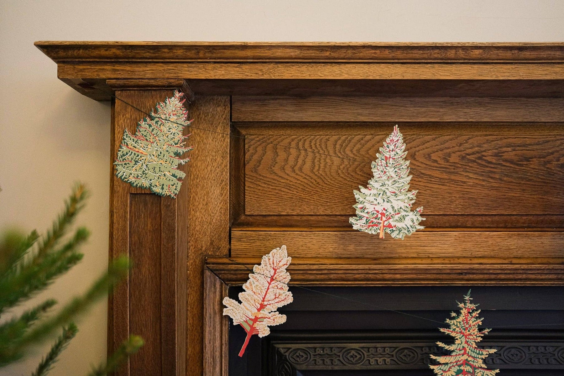 Wintry Forest Sewn Garland