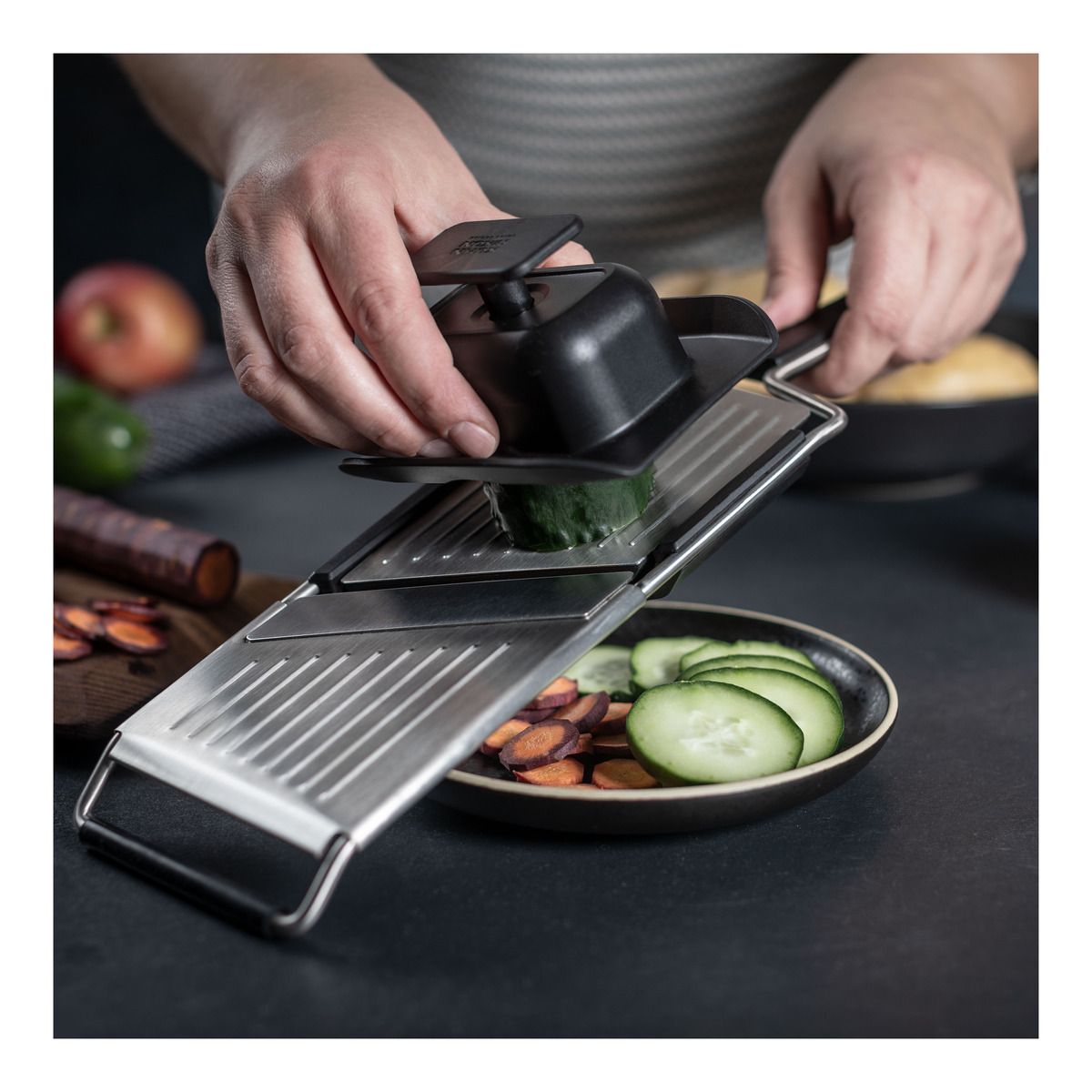 Essential  Mandoline - Kuhn Rikon - bluecashew kitchen homestead