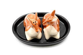 Deer Salt + Pepper Shakers
