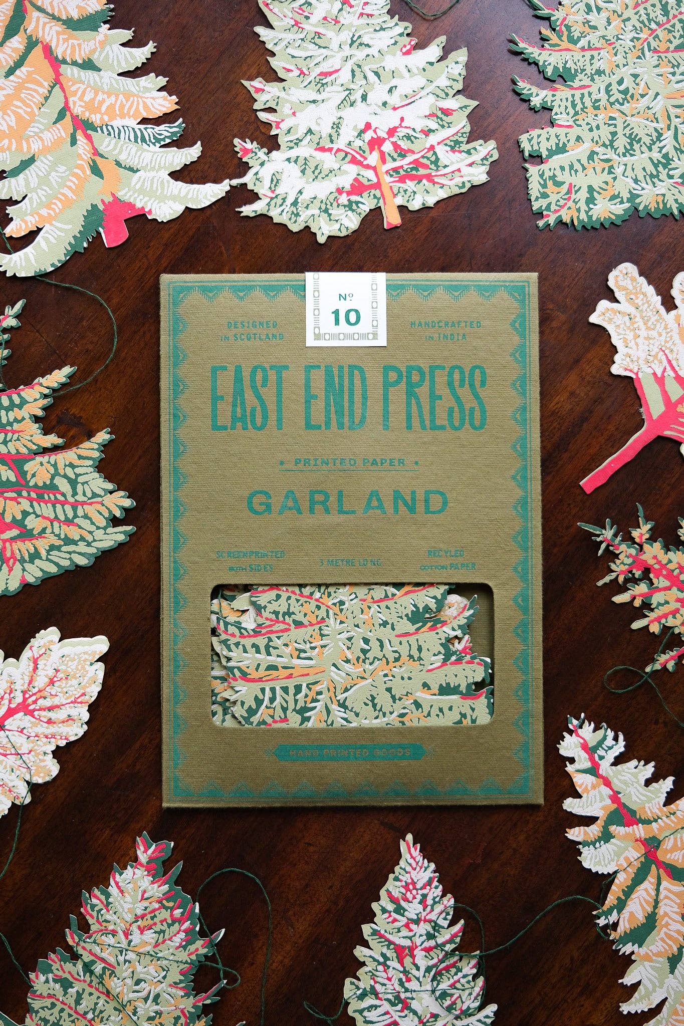 Forest Sewn Garland - East End Press - bluecashew kitchen homestead