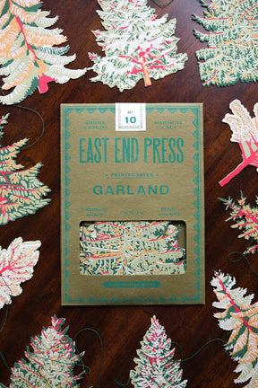 Forest Sewn Garland - East End Press - bluecashew kitchen homestead