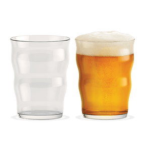 Holmegaard & Mikkeller - Pint Beer Glasses - 13.5oz-Set of 2 - Danish Design Collective - bluecashew kitchen homestead