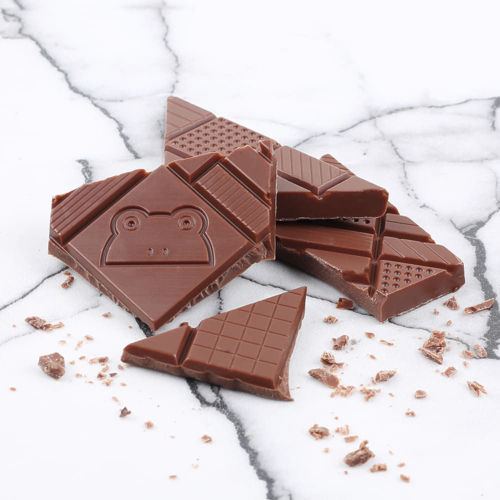 Santa Bar | Tender 41% Milk Chocolate - Le Chocolat de Francais - Bluecashew Kitchen Homestead
