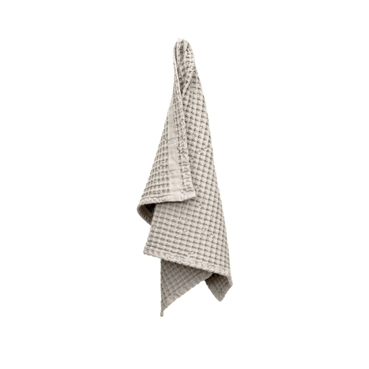Big Waffle Hand Towel | Stone - The Organic Company - bluecashew kitchen homestead