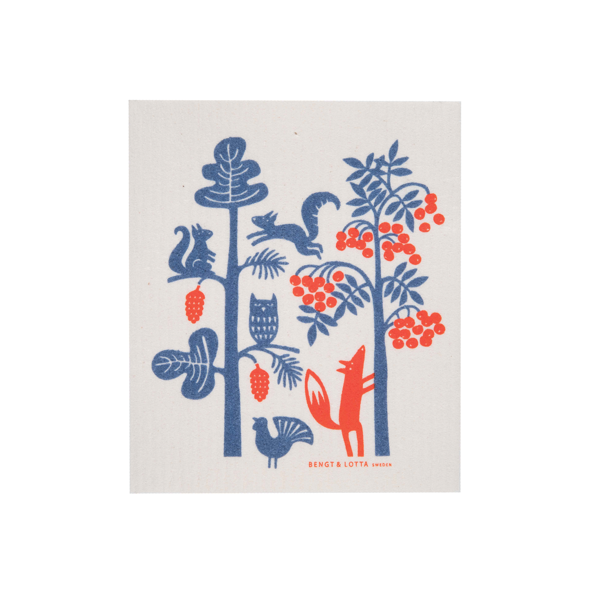 Woodland Swedish Dishcloth