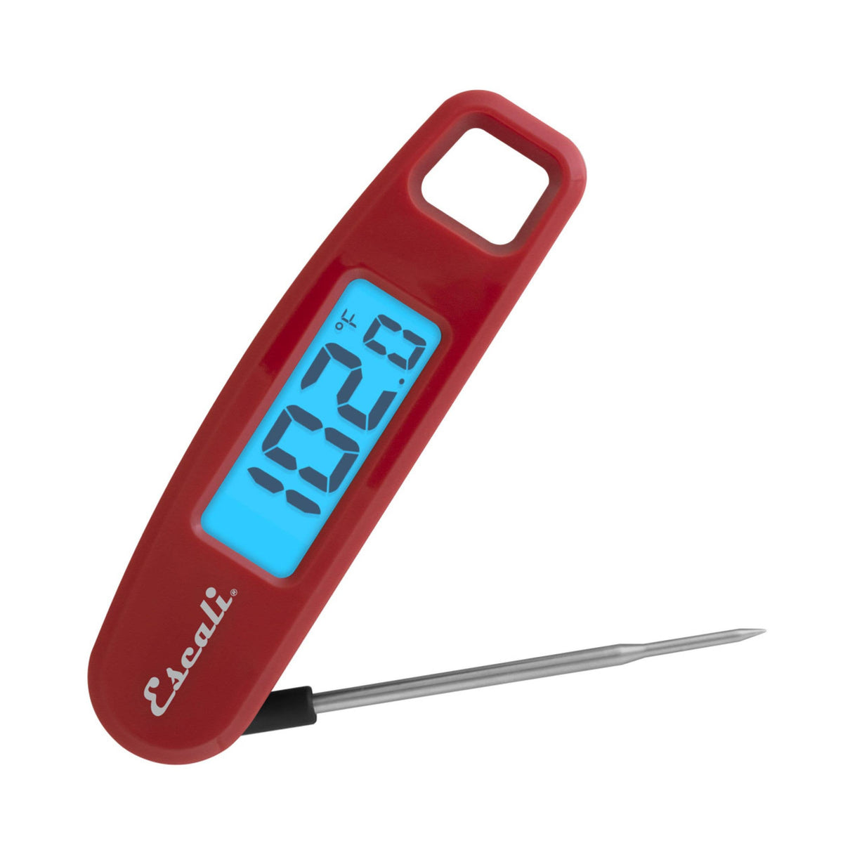 Escali Compact Folding Digital Thermometer | Red - Kitchen Supply - bluecashew kitchen homestead