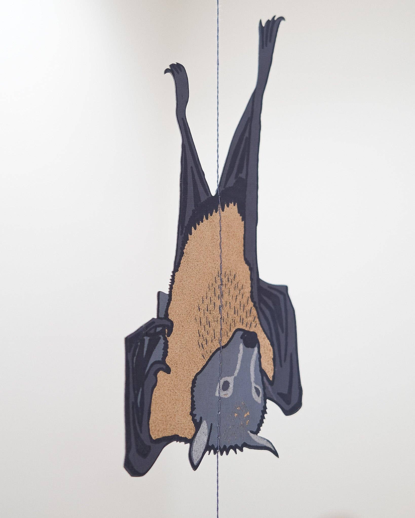 Bats Vertical Wall Hanging - East End Press - Bluecashew Kitchen Homestead