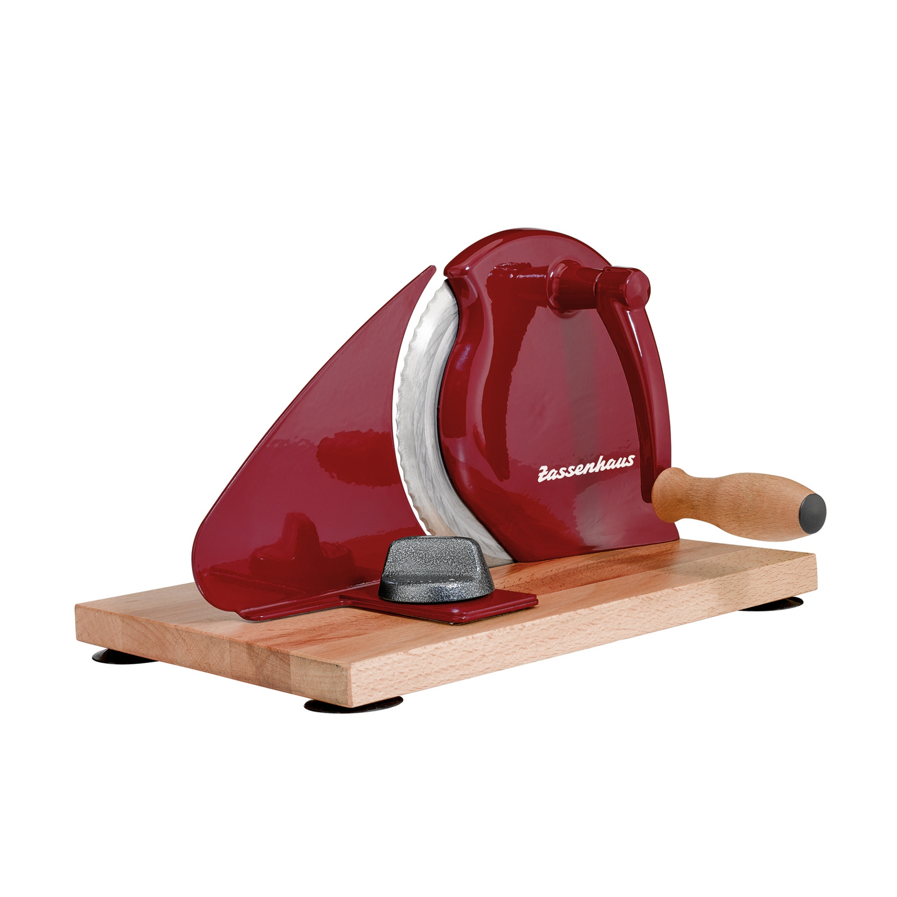Zassenhaus "Classic" Manual Bread Slicer | Red