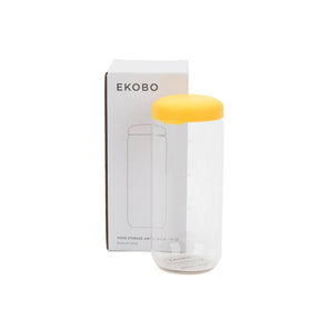 Food Storage Jar in Borosilicate Glass 34 oz - Mimosa: Mimosa - EKOBO - bluecashew kitchen homestead