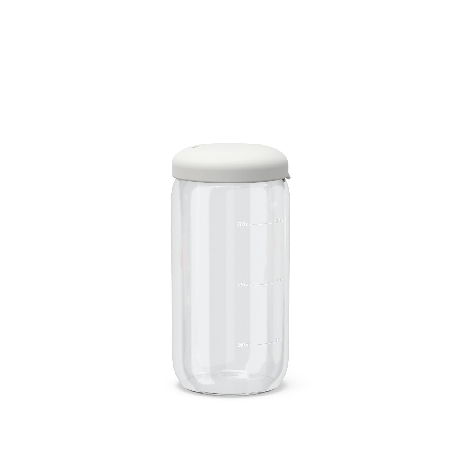 Food Storage Jar in Borosilicate Glass 25 oz - Cloud: Cloud - EKOBO - bluecashew kitchen homestead