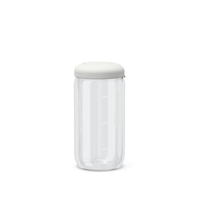 Food Storage Jar in Borosilicate Glass 25 oz - Cloud: Cloud - EKOBO - bluecashew kitchen homestead