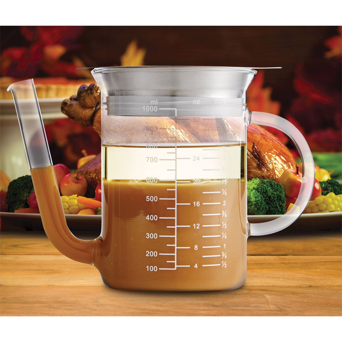 Borosilicate Gravy Separator - harold Import Company - Bluecashew Kitchen Homestead