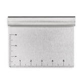 Dough Cutter + Scraper with Measurements