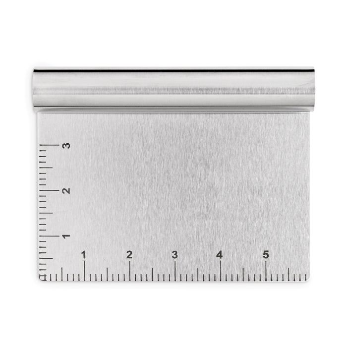 Dough Cutter + Scraper with Measurements