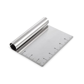 Dough Cutter + Scraper with Measurements