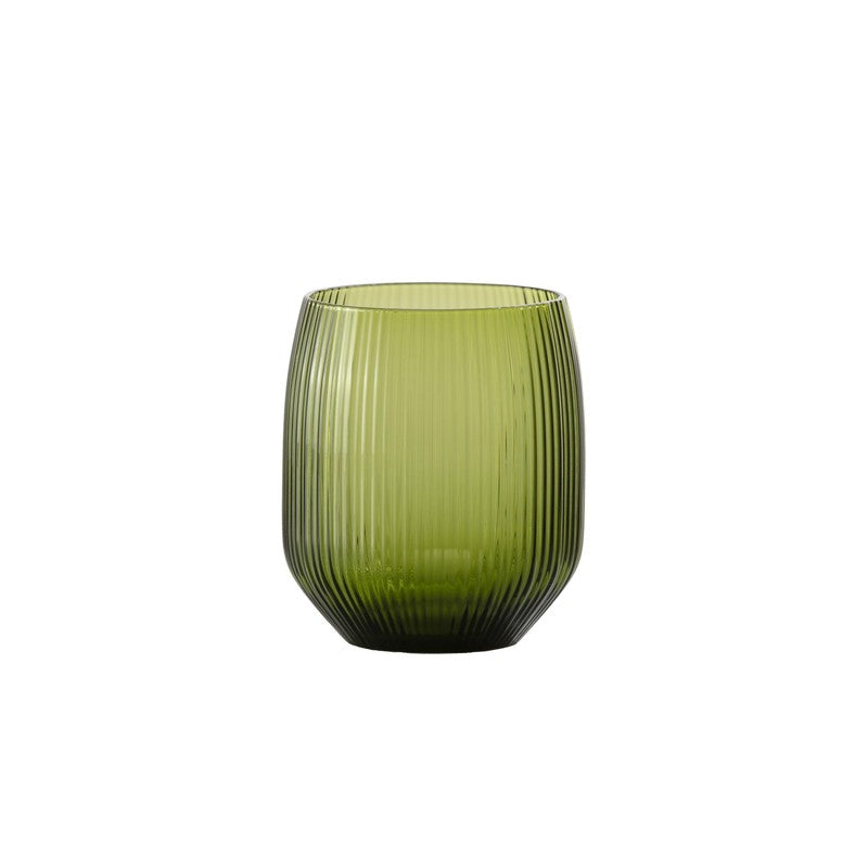 Estiva Textured Tumbler | Palm Green - Fortessa Inc - bluecashew kitchen homestead