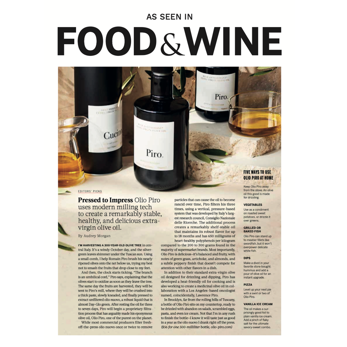 Olio Piro 2024 Harvest | 250ml