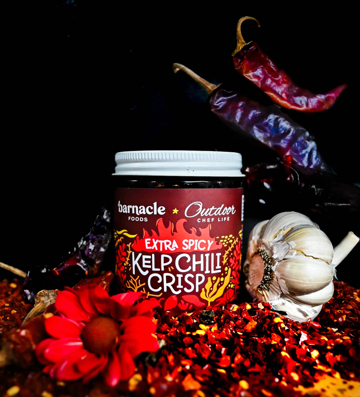 Extra Spicy Kelp Chil Crisp - Barnacle Foods - bluecashew kitchen homestead