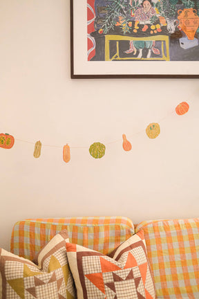 Squash + Pumpkins Garland - East End Press - bluecashew kitchen homestead