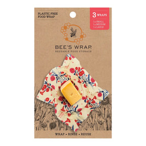 Bee's Wrap Assorted 3 Pack | Full Bloom - Bee's Wrap - Bluecashew Kitchen Homestead