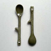 Twig Spoon | Green - fort & field - Bluecashew Kitchen Homestead