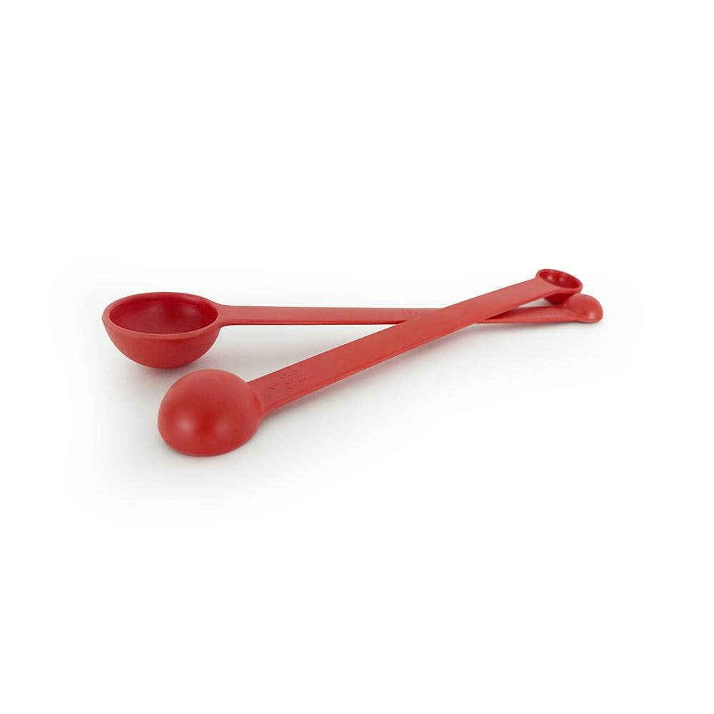 Pronto Measuring Spoon Set | Tomato