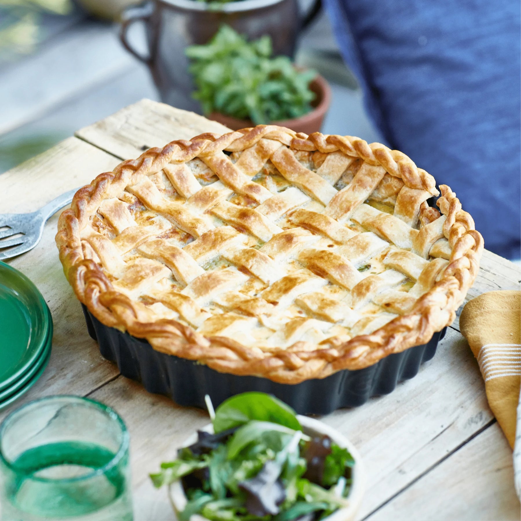 Deep Tart Dish | Cedar